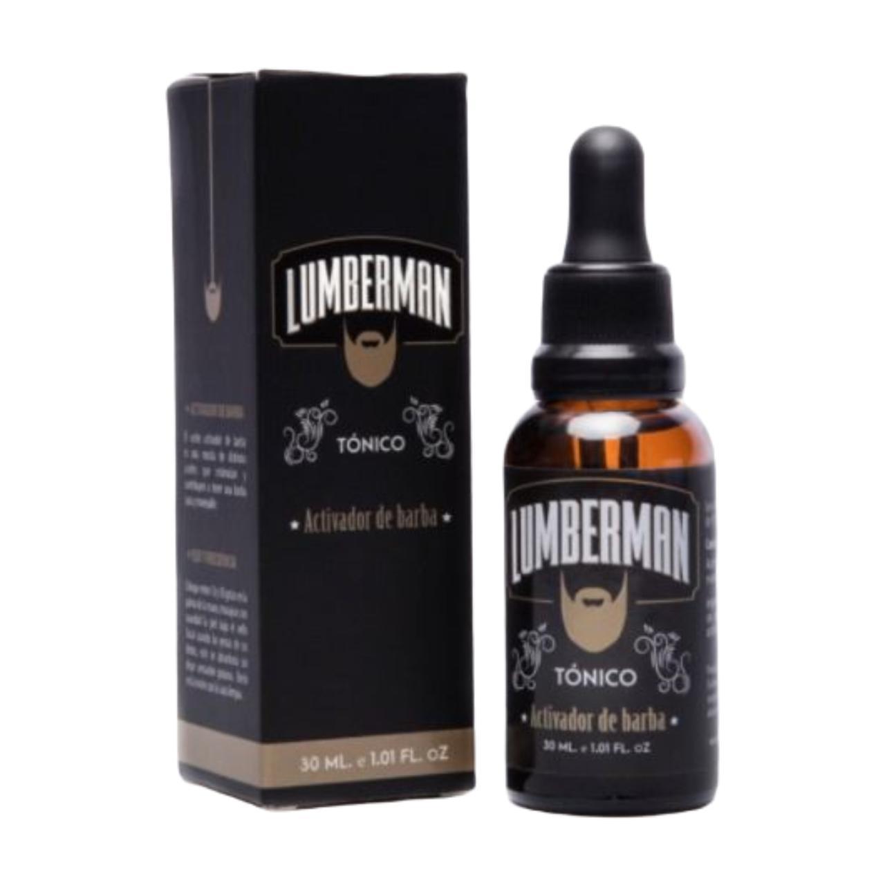 Lumberman Tónico Activador de Barba 30ml — Crecimiento Natural