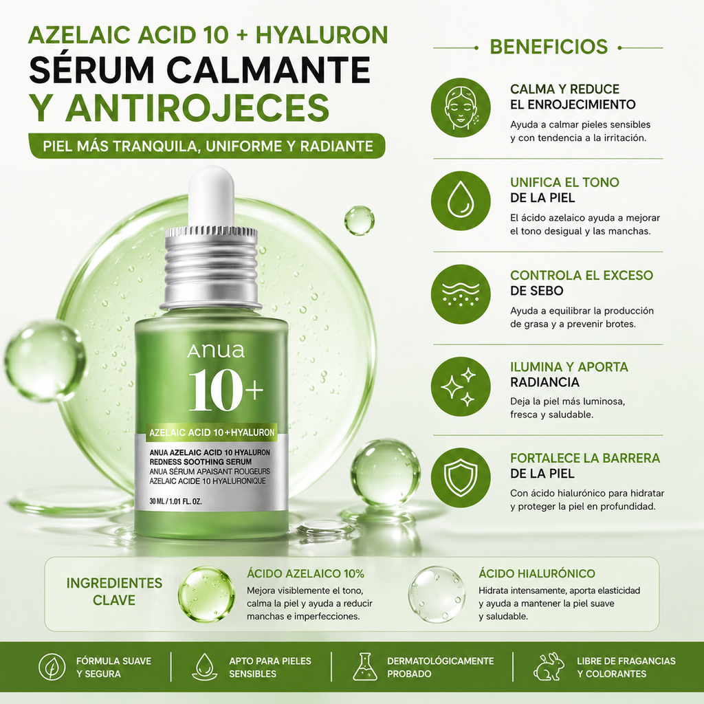 Serum Anua Para Enrojecimiento AH
