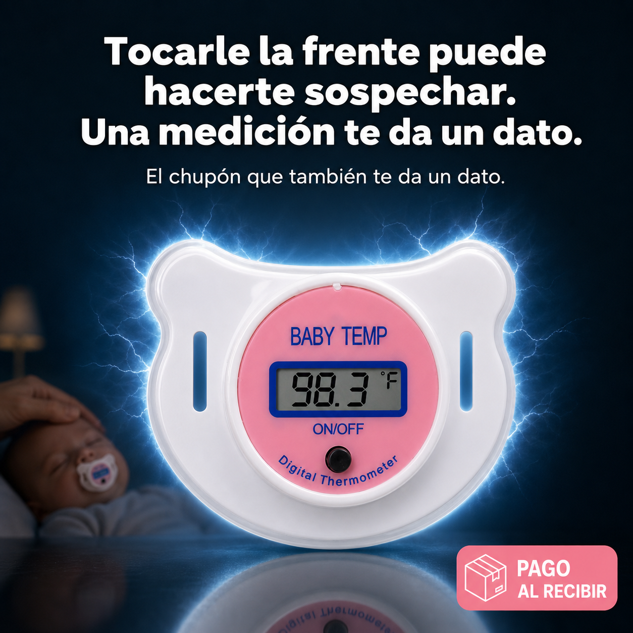 Chupon Termometro Digital Para Bebes - id50526 — vista 1