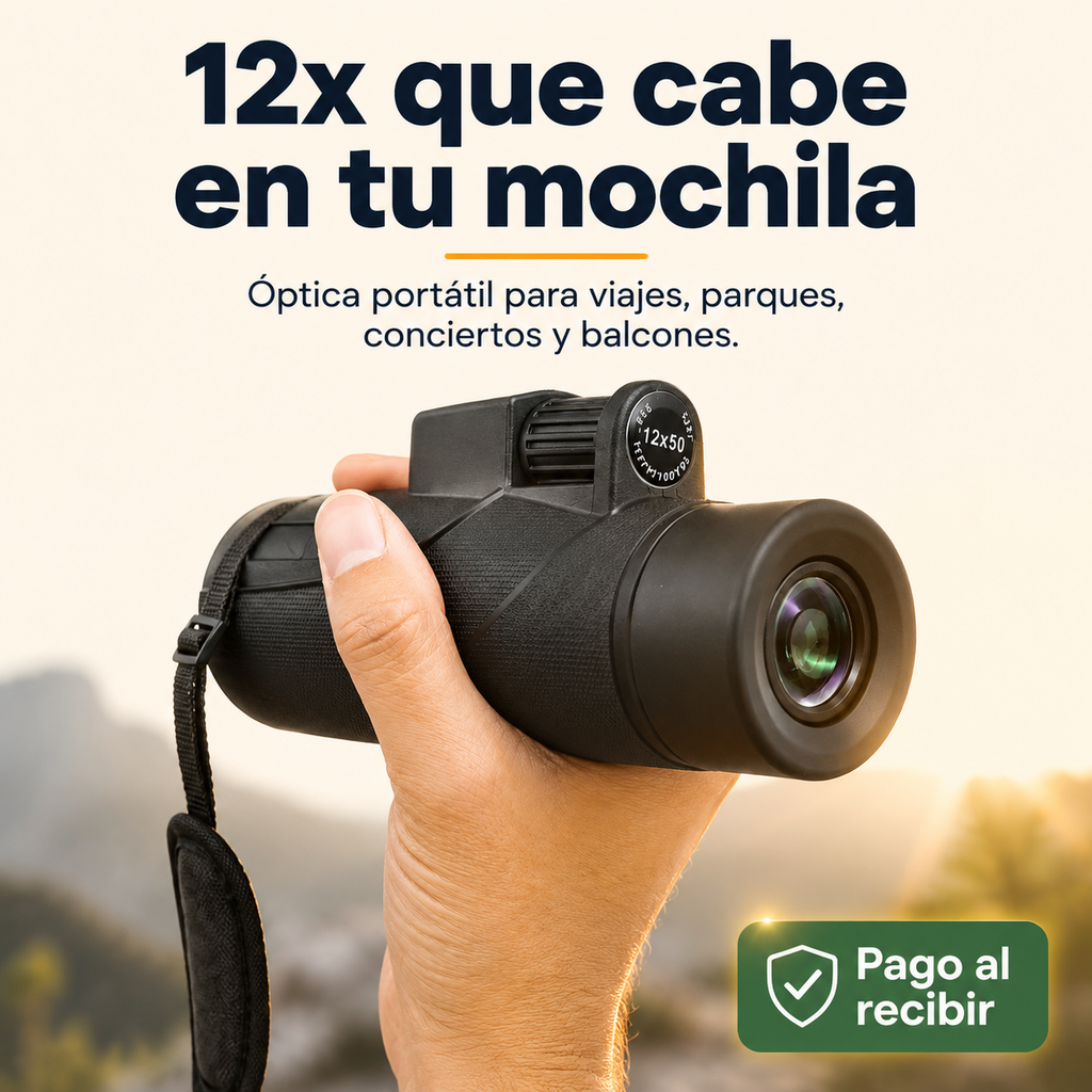 Monocular Telescópico HD Visión Nocturna — vista 1