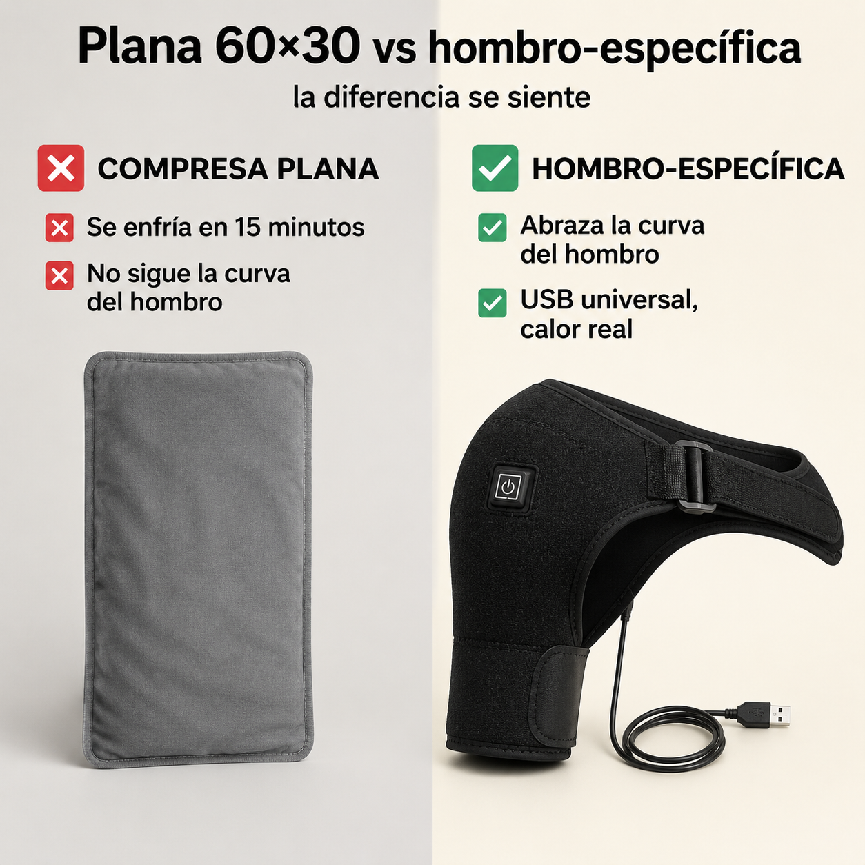 HOMBRERA DE CALOR USB — vista 2