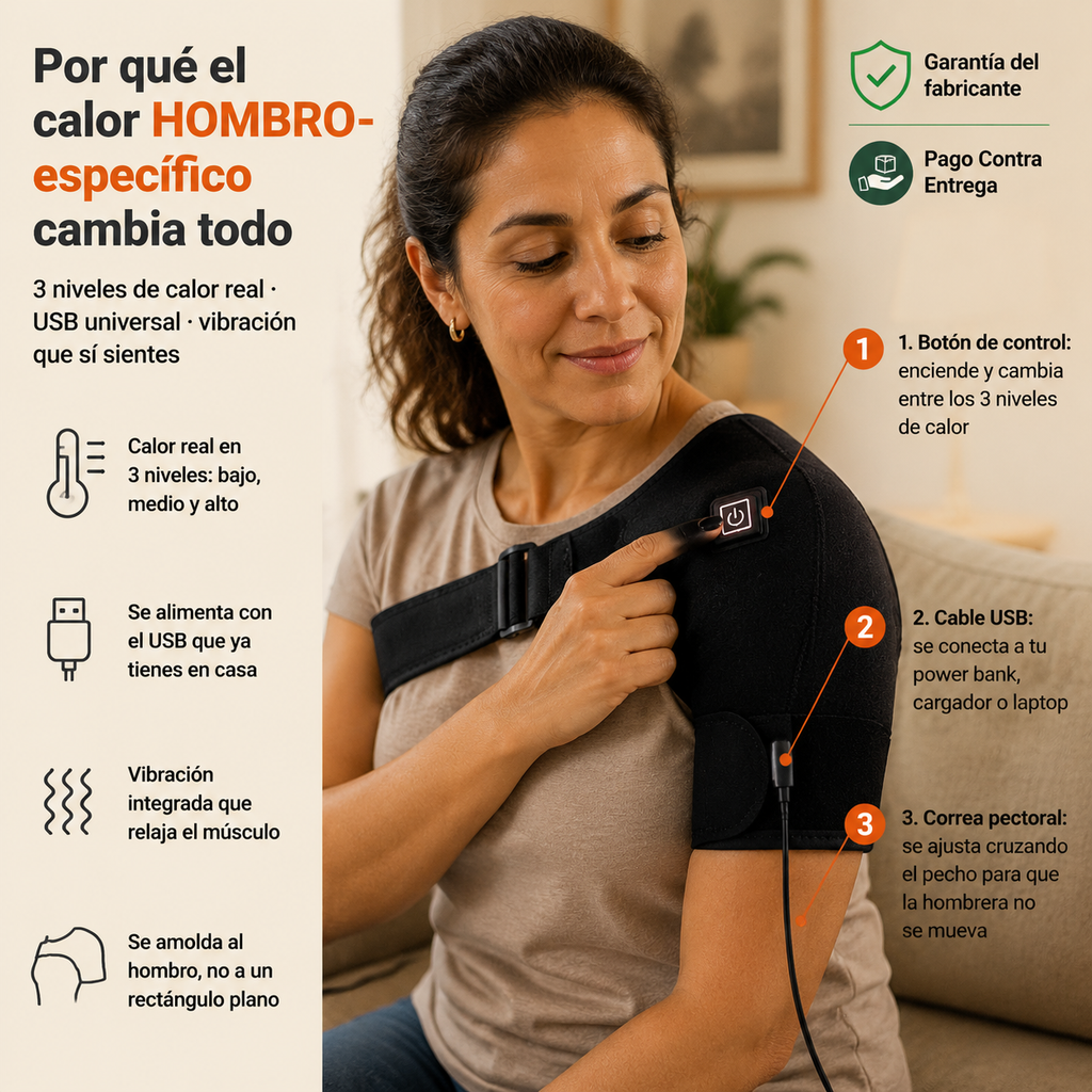 HOMBRERA DE CALOR USB — vista 3