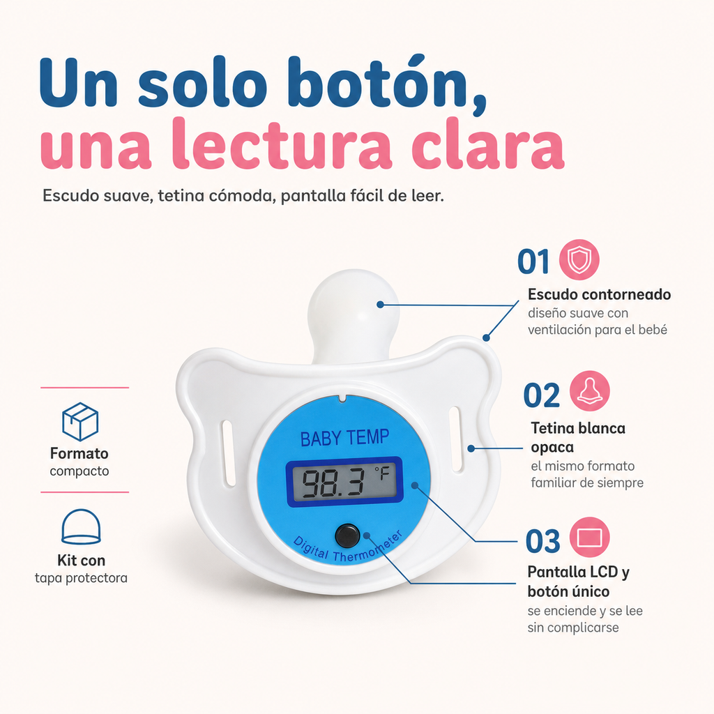 Chupon Termometro Digital Para Bebes - id50526 — vista 3