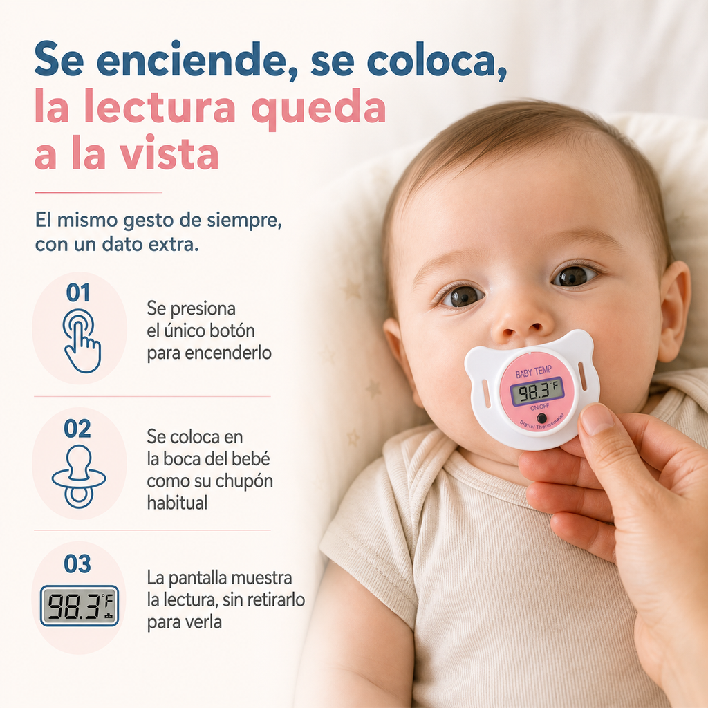 Chupon Termometro Digital Para Bebes - id50526 — vista 4