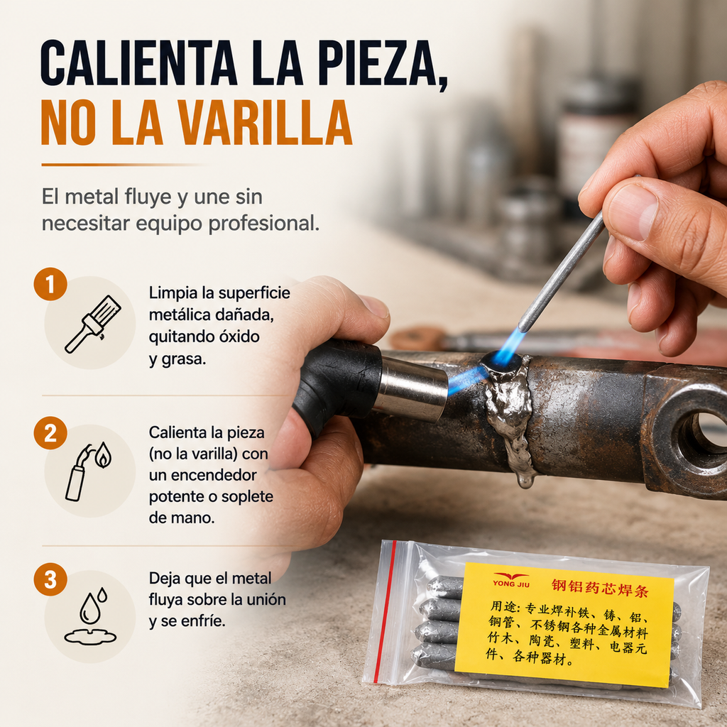 VARILLA DE SOLDADURA UNIVERSAL X3 - id21618 — vista 4