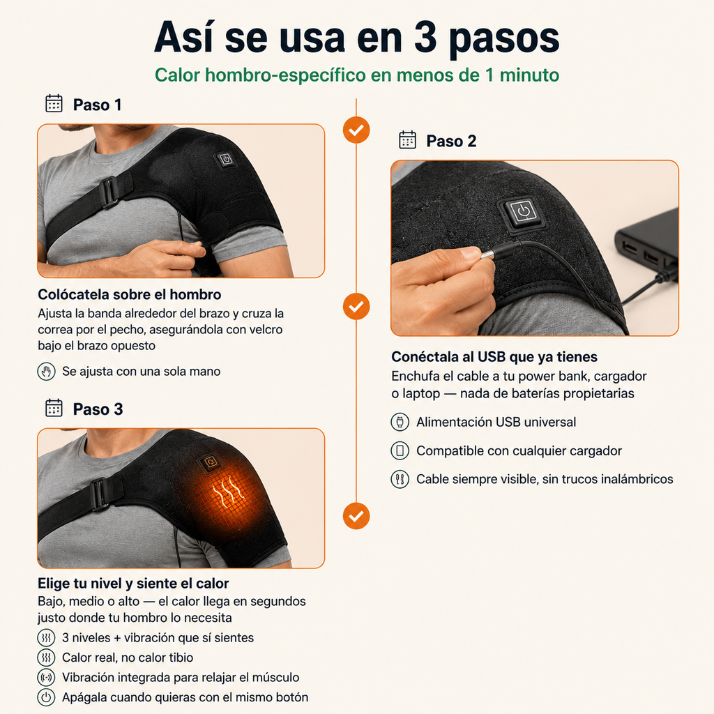 HOMBRERA DE CALOR USB — vista 4