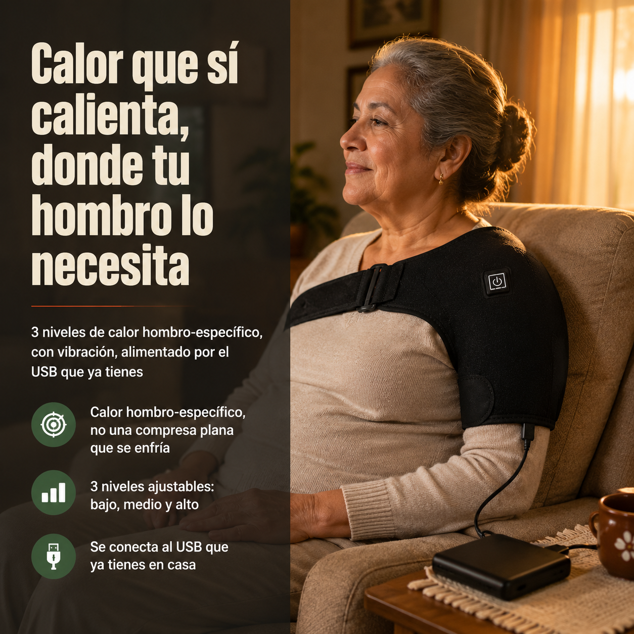 HOMBRERA DE CALOR USB — vista 5