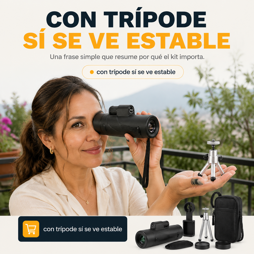 Monocular Telescópico HD Visión Nocturna — vista 6