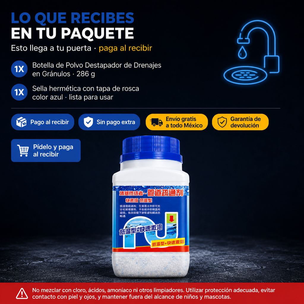liquido destacador de drenages 286gr - id25875 — vista 7